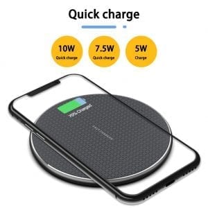 15W Fast Wireless Charger Pad - Headphone store