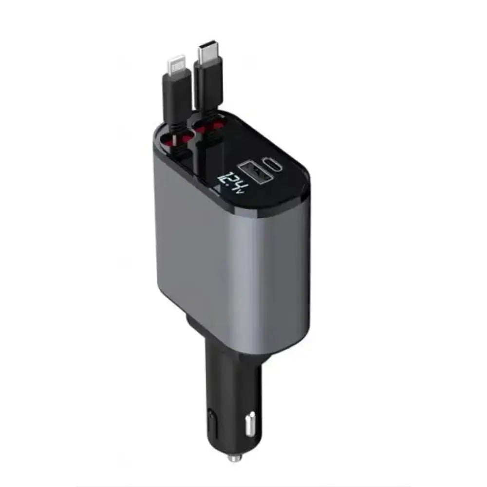 FAST 100W Car Phone Charger Lighter USB And TYPE - C Adapter - Headphone store
