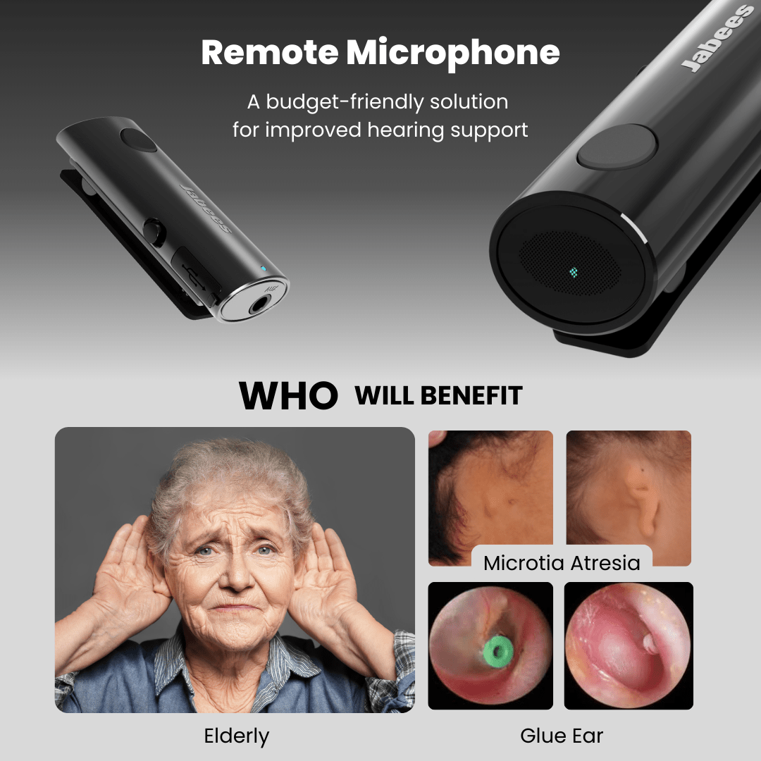 HearLink 3 - In - 1 Bluetooth Microphone A Cost - Effective Alternative to BAHA Device for HOH - Headphone store