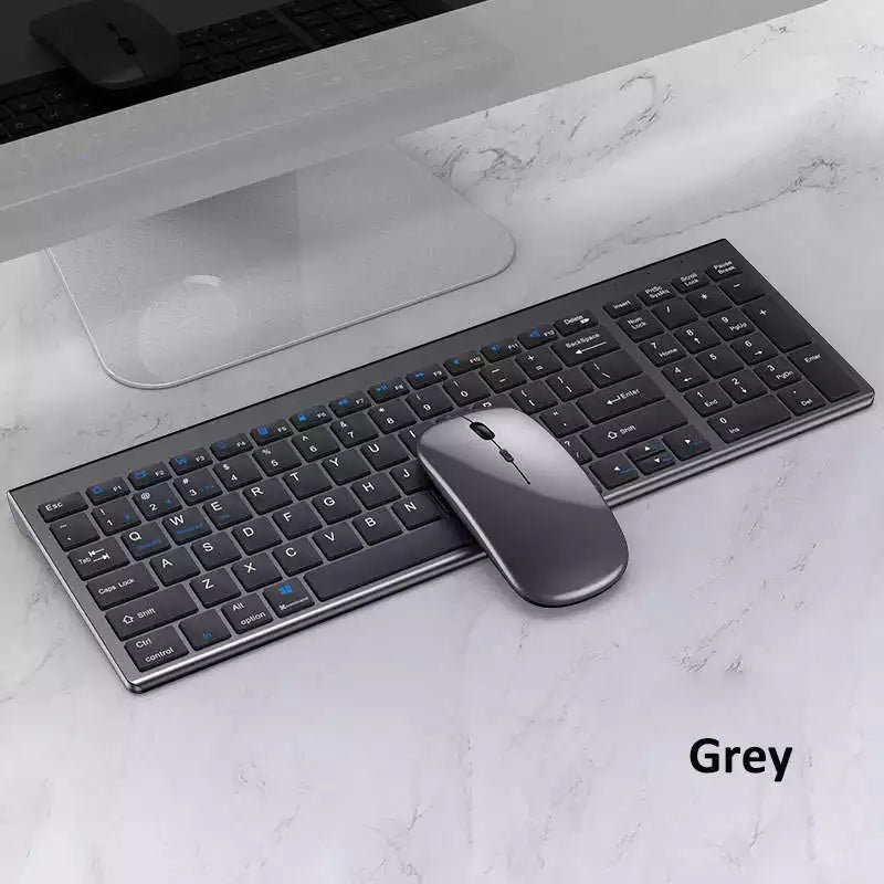 High quality 2.4G Bluetooth wireless rechargeable mouse keyboard combos - Headphone store