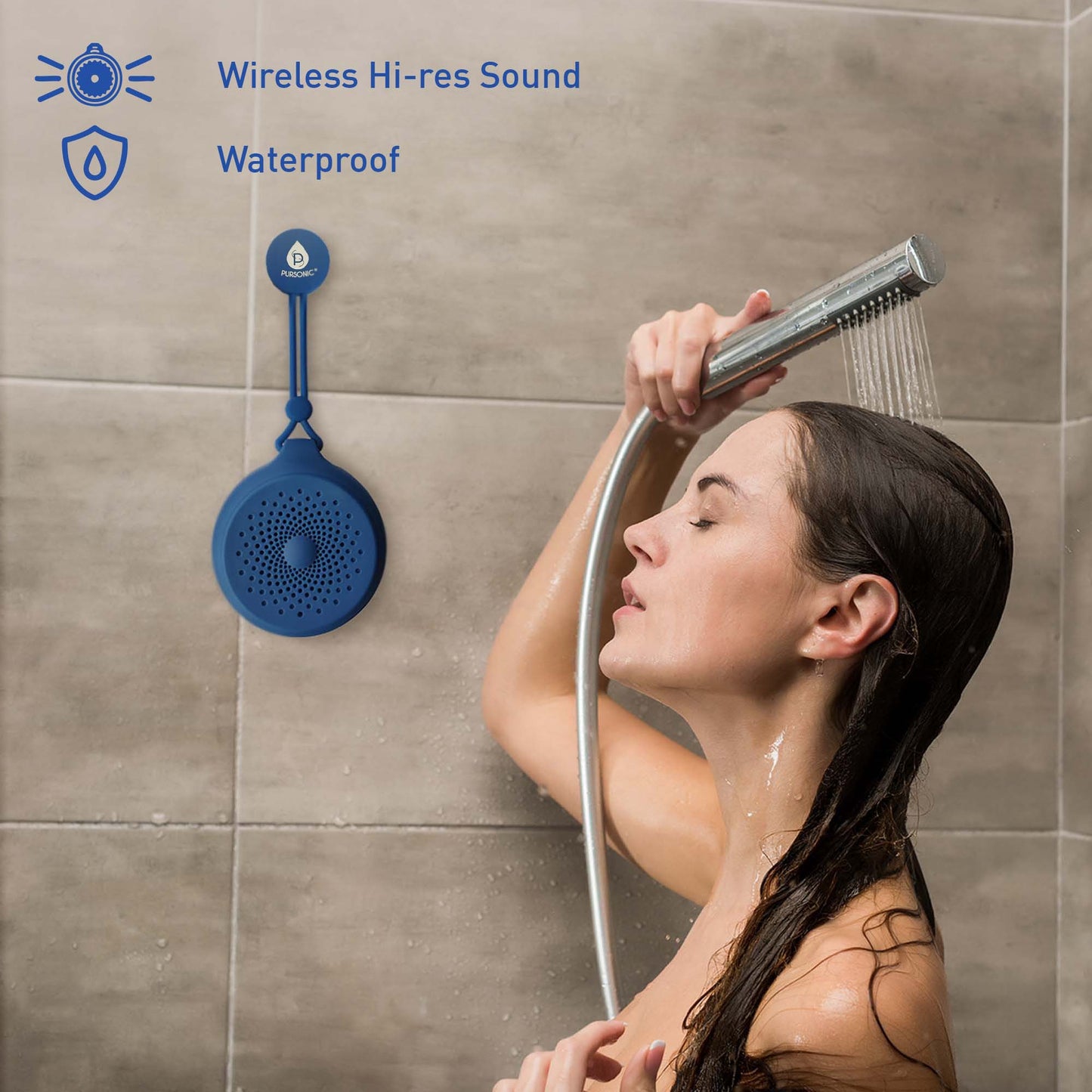 Pursonic Peak & Pursonic Waterproof Wireless Speaker Bundle – 360° Hi - Res Sound Anywhere, Anytime - Headphone store