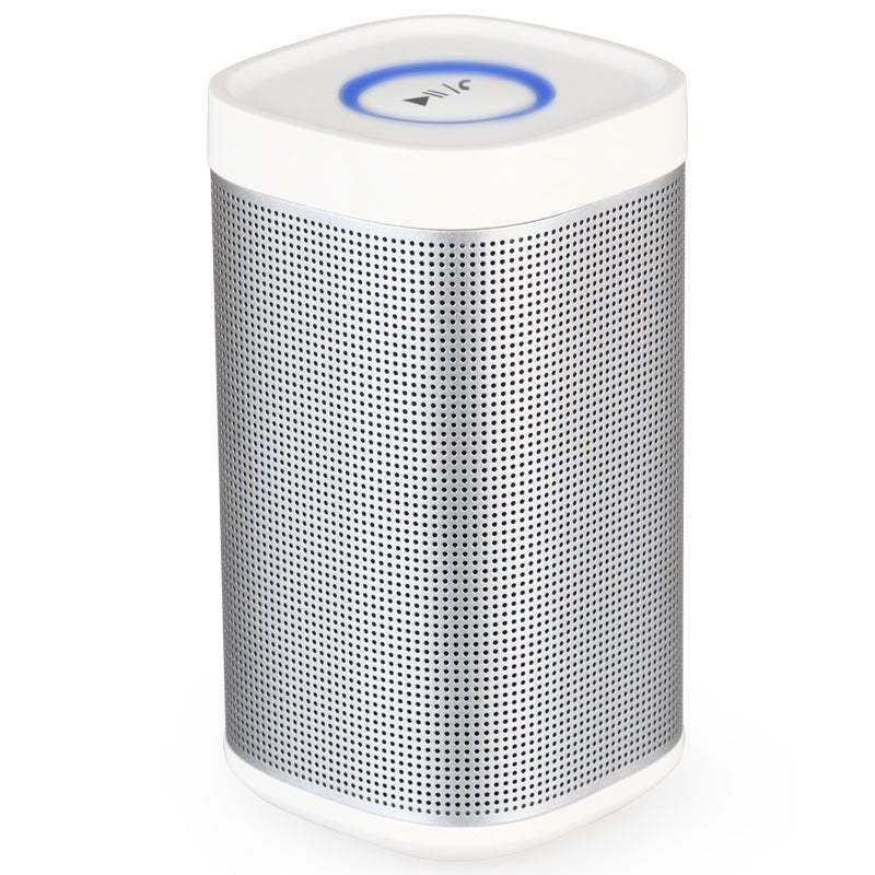 Wireless Portable 360° Bluetooth Universal Speaker White - Headphone store