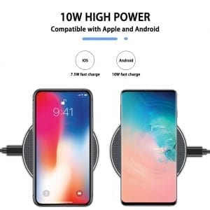 15W Fast Wireless Charger Pad - Headphone store