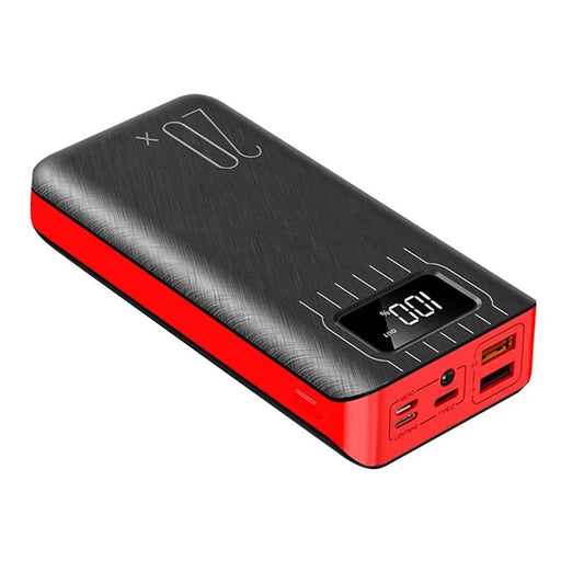20000mAh External Battery Power Bank Dual USB With LED Flashlight - Headphone store