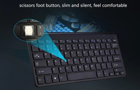 2.4 GHz Wireless Mini Keyboard And Optical Mouse Set - Headphone store