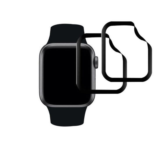 (APPLE WATCH) Shatterproof 3D Curve Screen Guard (2 Pack) - Headphone store