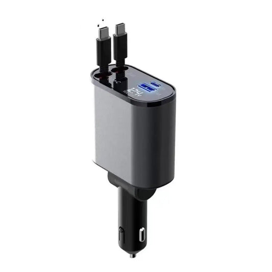 FAST 100W Car Phone Charger Lighter USB And TYPE - C Adapter - Headphone store