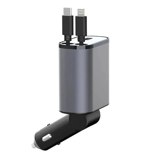 FAST 100W Car Phone Charger Lighter USB And TYPE - C Adapter - Headphone store