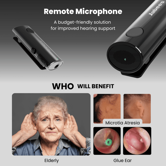 HearLink 3 - In - 1 Bluetooth Microphone A Cost - Effective Alternative to BAHA Device for HOH - Headphone store