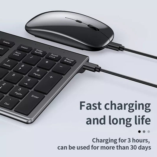 High quality 2.4G Bluetooth wireless rechargeable mouse keyboard combos - Headphone store